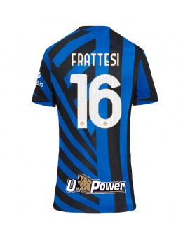 Inter Milan Davide Frattesi #16 Zenski Domaci Dres 2024-25 Kratak Rukavima